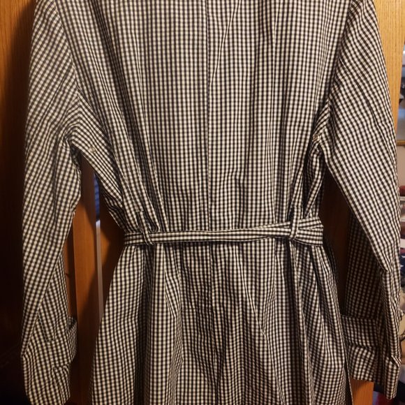 Larry Levine Trench Coat - Picture 2 of 3